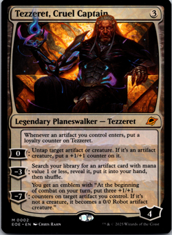 Tezzeret, Cruel Captain - Magic: The Gathering - Edge of Eternities Regular - Image 1