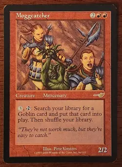 Moggcatcher MtG Nemesis LP Magic The Gathering - Image 1