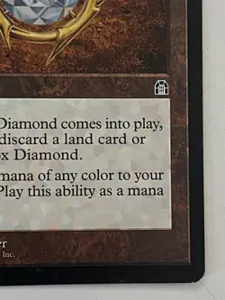 MTG Mox Diamond (STR) Stronghold - 1998 MP/LP Reserved List -TCGshowcase- ((A)) - Image 4