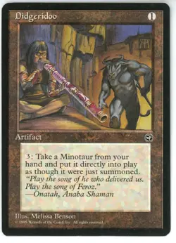 MTG - Didgeridoo - Reserved List - Homelands - Vintage Magic The Gathering NM - Image 1