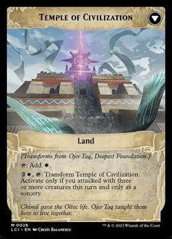 Ojer Taq, Deepest Foundation ~ The Lost Caverns of Ixalan [ NM ] [ Magic MTG ] - Image 2