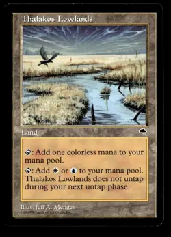 MTG - Thalakos Lowlands - Tempest - Near Mint - Image 1
