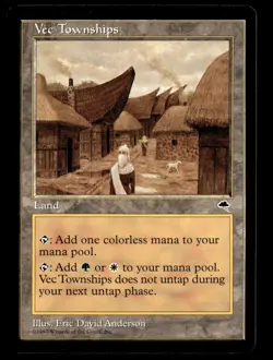 MTG - Vec Townships - Tempest - Near Mint - Image 1