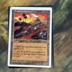 Sulfurous Springs MTG Core Set 5th Edition Regular NM - Image 1