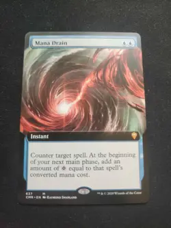 Magic The Gathering - Mana Drain (Extended Art) Commander Legends (Near Mint) - Image 1