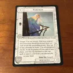 Saruman - The White Hand - Middle Earth CCG - MECCG - Image 1