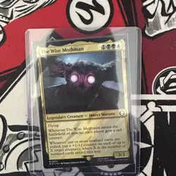 The Wise Moth Man MTG Single, Magic The Gathering, Fallout, Surge Foil M 0532 - Image 3
