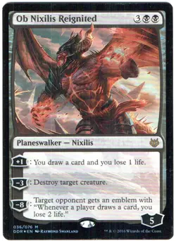 OB NIXILIS REIGNITED 036/076 MAGIC: THE GATHERING, DUEL DECKS (DDR) FOIL - Image 1