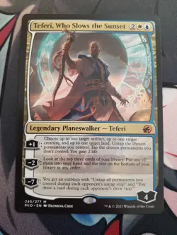 (NM) Teferi, Who Slows the Sunset - MtG: MID - Image 1
