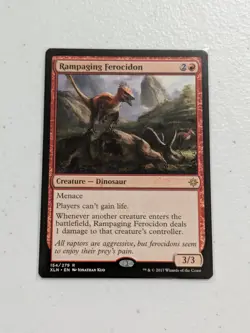 MTG Rampaging Ferocidon - Ixalan NM - Image 1