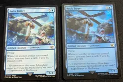 MTG - x2 Rook Turret 1 FOIL & 1 Regular - Final Fantasy - Pack Fresh!! - Image 1