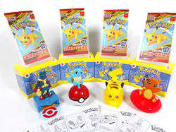 Pokemon McDonald's Japan 2025 Promo 4Cards + 4Toys set Limited Edition TCG New - Image 1