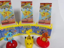 Pokemon McDonald's Japan 2025 Promo 4Cards + 4Toys set Limited Edition TCG New - Image 2