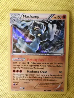 Machamp 42/83 - XY Generations - Holo Rare Pokemon Card - Image 3
