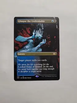 MTG - Glimpse the Unthinkable (Borderless) Double Masters 2022 Regular Rare #378 - Image 1