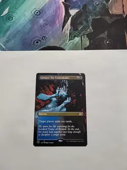 MTG - Glimpse the Unthinkable (Borderless) Double Masters 2022 Regular Rare #378 - Image 2