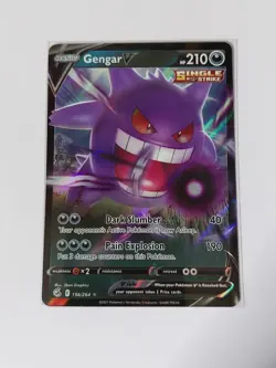 Pokemon Gengar V 156/264 Fusion Strike - Holo Ultra Rare - Pokemon TCG,NEAR MINT - Image 1