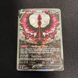 Galarian Moltres V 177/198 SWSH Chilling Reign Ultra Rare Alt Art Pokemon DMG - Image 1