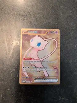 Pokemon TCG Mew EX 151 Gold Metal Promo Card 205/165 - Image 3