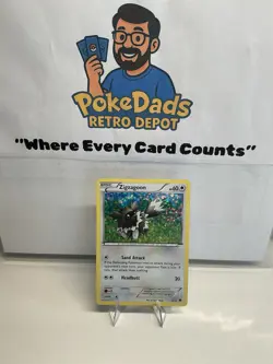 Zigzagoon 11/12- Pokemon McDonalds 2015 Promo- Holo- LP- TCG - Image 1