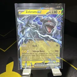 Zekrom ex 034/086 Double Rare Pokemon TCG Sv: Black Bolt Holo - Image 1