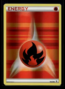 Pokemon - Fire Energy - 76/83 - Generations - Reverse Holo NM - Image 1