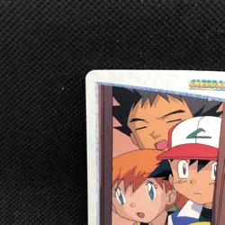 Ash Ketchum Misty Brock Pokemon Carddass Anime Collection No.54 Bandai Japan F/S - Image 5