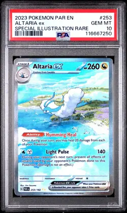 POKEMON PSA 10 2023 SV Paradox Rift Altaria ex 253/182 SIR *7250 - Image 1
