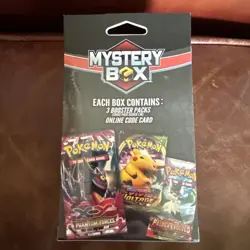 pokemon mystery boxes With 3 Booster Packs (Chase Pack Seeded 1:10) - Image 1