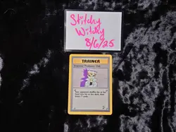 Imposter Professor Oak Base Set 2 Regular Trainer Card Pokemon Lightly Played - Image 3