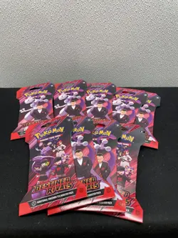 Pokemon TCG: Destined Rivals - Sleeved Booster Packs Lot of 9x - Image 1
