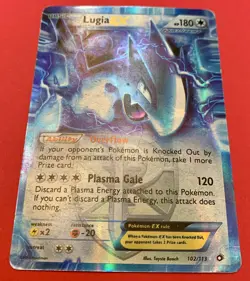 Pokemon Cards - Lugia Ex (Team Plasma) ULTRA RARE 102/113 - Image 2