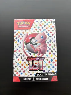 Pokemon TCG 151 Scarlet and Violet Booster Bundle Trading Cards Set - 6 Packs 820650853210 - Image 1
