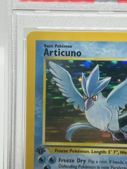 Pokemon TCG Articuno 2/62 Fossil 1st Edition Holo Rare PSA 6 - Image 3