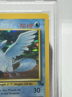 Pokemon TCG Articuno 2/62 Fossil 1st Edition Holo Rare PSA 6 - Image 4