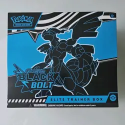 Pokemon TCG Black Bolt Elite Trainer Box - Sealed & Ready to Ship - Image 1