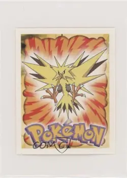 Zapdos Merlin Pokemon Album Stickers #145 1999 4k2 - Image 1