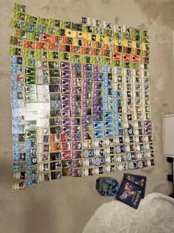 Pokemon cards bundle, includes 251 cards, box holder, and book card holder, rare - Image 1