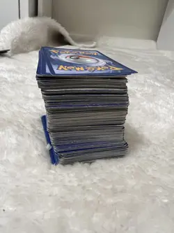 Pokemon cards bundle, includes 251 cards, box holder, and book card holder, rare - Image 4