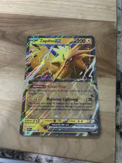 Pokemon TCG Giant Card Zapdos EX SVP EN Promo Card From Zapdos PCB New 🆕 - Image 3