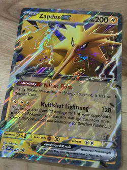 Pokemon TCG Giant Card Zapdos EX SVP EN Promo Card From Zapdos PCB New 🆕 - Image 5