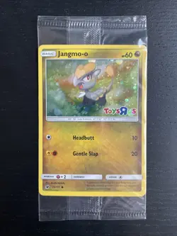 **SEALED** Jangmo-o Holo 2017 Pokemon Toys R Us Promo Card (75/111) - Image 1