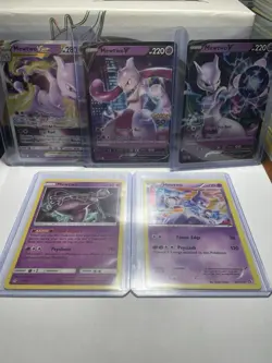Pokemon TCG Mewtwo 5 Card Bundle (Pokemon GO Cards And Mid-Era 2013 & 2019 Cards - Image 1