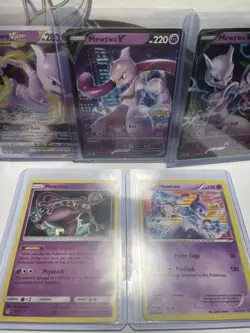 Pokemon TCG Mewtwo 5 Card Bundle (Pokemon GO Cards And Mid-Era 2013 & 2019 Cards - Image 3