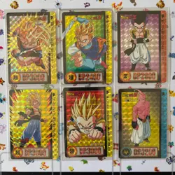 Dragon Ball Z Carddass Card Part 21 Complete Prism Holo Set Lot Vintage 1994 - Image 1