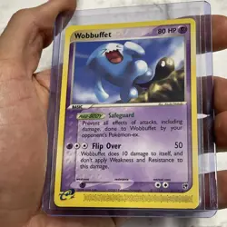Wobbuffet - 26/100 - Rare EX Sandstorm Pokemon TCG - LP/NM Vintage Nintendo Card - Image 2