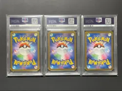 PSA 10 Blastoise Squirtle Wartortle Set 003/032 CLK Pokemon Card Classic Japan - Image 3