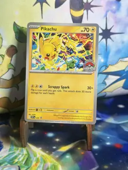 Pikachu World Championship 2025 Promo Pokemon Card SVP 225 - Image 1