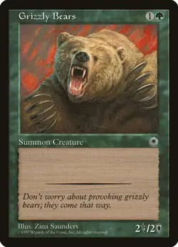 MTG - Grizzly Bears - Portal - X1 - (NM) - - Image 1