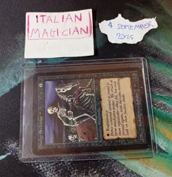 Magic: DRUDGE SKELETONS Limited Alpha MTG Old School VINTAGE 1st Edition - Image 3